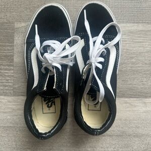 Vans Black and White Classic Sneakers